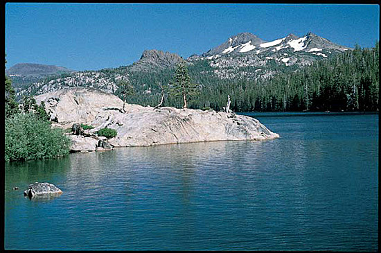 Caples Lake Mokelumne Wilderness near Emigrant Lake